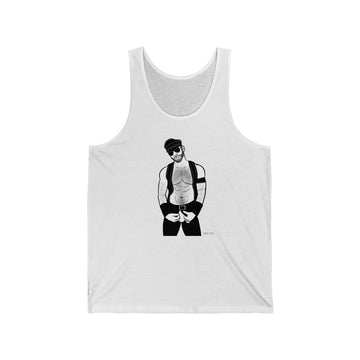 Lthr Man 5 Full Body / Unisex Jersey Tank